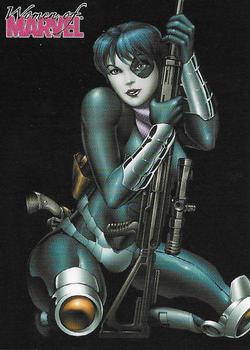 2008 Rittenhouse Women of Marvel #14 Domino Front