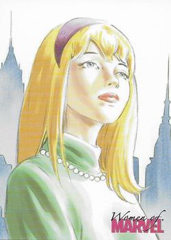 2008 Rittenhouse Women of Marvel #19 Gwen Stacy Front