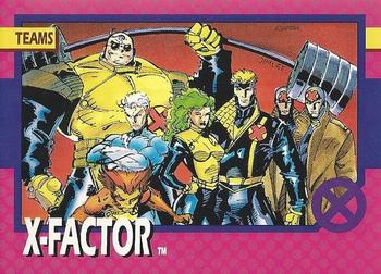 1992 Impel The Uncanny X-Men #73 X-Factor Front