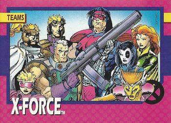 1992 Impel The Uncanny X-Men #74 X-Force Front