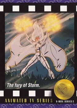 1993 SkyBox X-Men Series 2 #99 The fury of Storm. Front