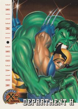 1996 Fleer X-Men #83 Deapartment H Front