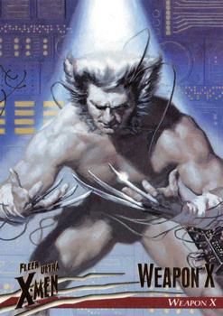 1996 Ultra X-Men Wolverine #1 Weapon X Front