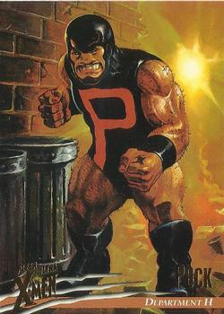 1996 Ultra X-Men Wolverine #17 Puck Front