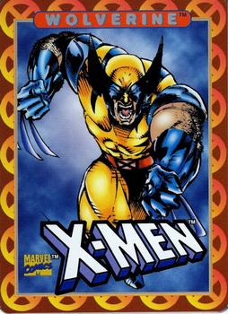 1996 Team Metal X-Men #4 Wolverine Front