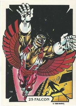 1989 Comic Images Marvel Comics Mike Zeck #25 Falcon Front