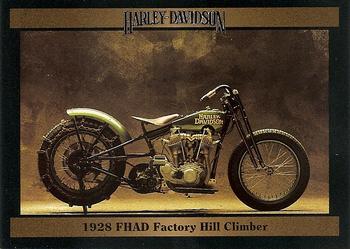 1992-93 Collect-A-Card Harley Davidson #118 1928 FHAD Factory Hill Climber Front