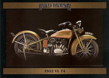 1992-93 Collect-A-Card Harley Davidson #128 1932 VL 74 Front