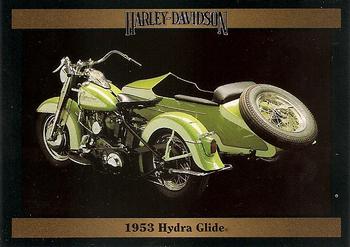 1992-93 Collect-A-Card Harley Davidson #153 1954 FL 74 Hydra Glide Front