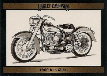 1992-93 Collect-A-Card Harley Davidson #158 1960 FL 74 Duo Glide Front
