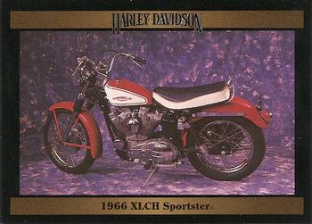 1992-93 Collect-A-Card Harley Davidson #163 1966 XLCH Sportster Front