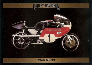 1992-93 Collect-A-Card Harley Davidson #165 1968 KR-TT Front