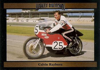 1992-93 Collect-A-Card Harley Davidson #181 Cal Rayborn Front