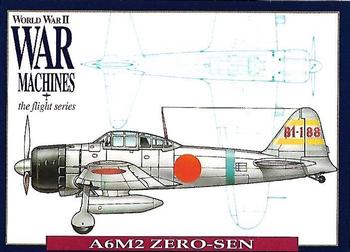 1993 The Richards Group World War II War Machines #67 Mitsubishi A6M2 Zero-Sen Front