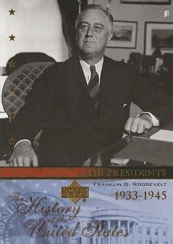2004 Upper Deck History of the United States #TP32 Franklin D. Roosevelt Front