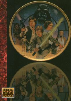 1993 Topps Star Wars Galaxy #79 Thomas Blackshear Front