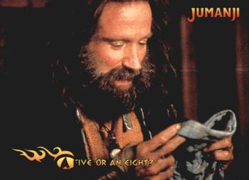 1995 SkyBox Jumanji #21 A Five or an Eight? Front