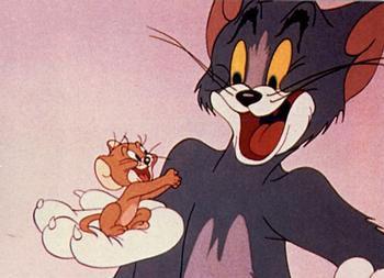 1993 Cardz Tom & Jerry #41 1940-1942 Front