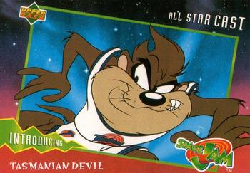 1996 Upper Deck Space Jam #6 Tasmanian Devil Front