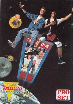 1991 Pro Set Bill & Ted's Most Atypical Movie Cards #1 Title Card Front