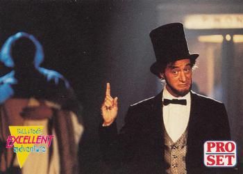 1991 Pro Set Bill & Ted's Most Atypical Movie Cards #43 The final speaker, Abraham Lincoln, Front