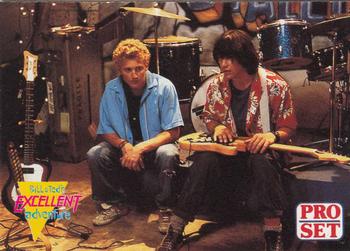 1991 Pro Set Bill & Ted's Most Atypical Movie Cards #44 Bill and Ted decide to really learn to Front