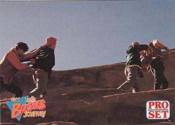 1991 Pro Set Bill & Ted's Most Atypical Movie Cards #60 Evil Bill and Ted most atypically push Front