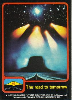 1978 Topps Close Encounters of the Third Kind #63 The road to tomorrow Front