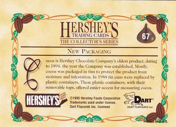 1995 Dart 100 Years of Hershey's #67 New Packaging Back