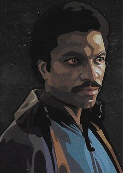 2010 Topps Star Wars Galaxy Series 5 - Foil #7 Lando Calrissian Front