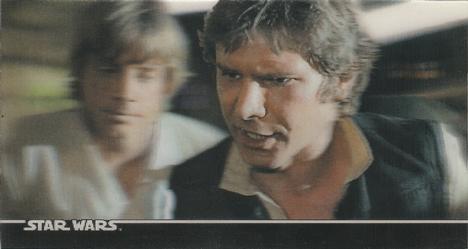 1996 Topps 3Di Star Wars #21 Han Solo in Command Front