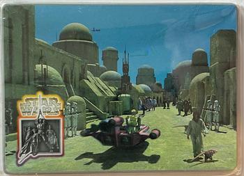 1996 Metallic Impressions Star Wars: Jedi Knights #NNO Mos Eisley Spaceport Front