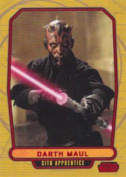 2012 Topps Star Wars: Galactic Files - Red #6 Darth Maul Front