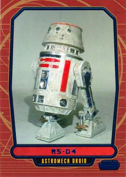 2012 Topps Star Wars: Galactic Files - Blue #116 R5-D4 Front