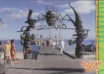 2002 Inkworks Scooby-Doo Movie #15 Welcome to Spooky Island Front