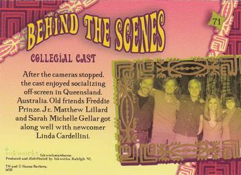 2002 Inkworks Scooby-Doo Movie #71 Collegial Cast Back