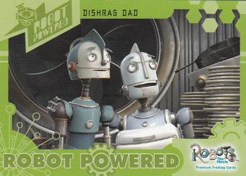 2005 Inkworks Robots the Movie #64 Dishrag Dad Front
