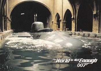 1999 Inkworks James Bond The World Is Not Enough #48 Unfriendly Waters Front