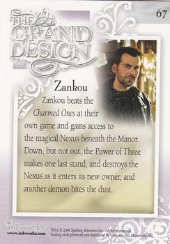 2006 Inkworks Charmed Destiny #67 Zankou Back
