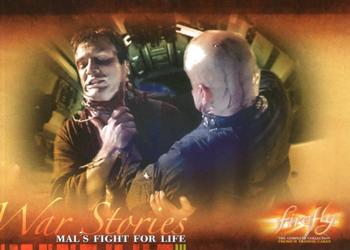 2006 Inkworks Firefly #42 Mal's Fight for Life Front