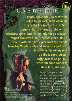 1999 Inkworks Buffy the Vampire Slayer Season 2 #43 