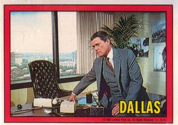 1981 Donruss Dallas #9 J.R. rages Front