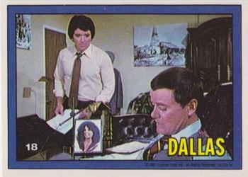 1981 Donruss Dallas #18 Bobby & J.R. Front