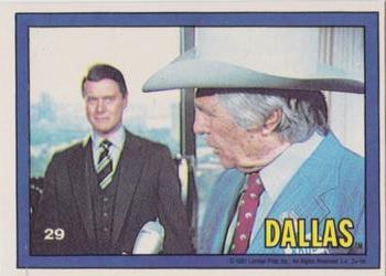 1981 Donruss Dallas #29 J.R. & Jock Front