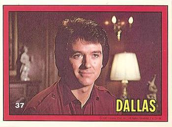 1981 Donruss Dallas #37 Bobby Ewing / Patrick Duffy Front
