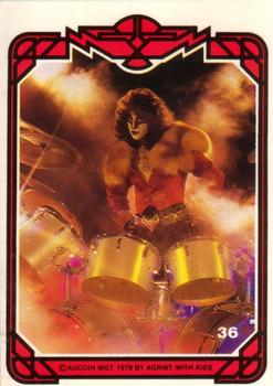 1978 Donruss Kiss #36 Eric Carr Front