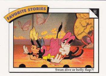 1991 Impel Disney #38 H:  Swan dive or belly flop?! Front