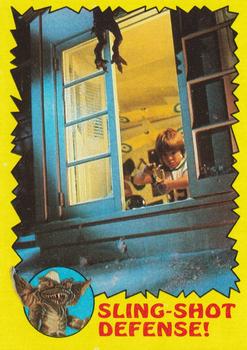 1984 Topps Gremlins #50 Sling-Shot Defense! Front