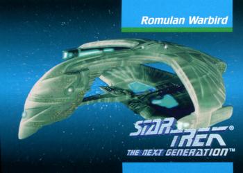 1992 Impel Star Trek: The Next Generation #034 Romulan Warbird Front