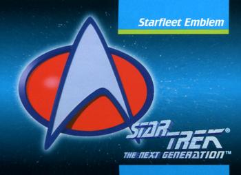 1992 Impel Star Trek: The Next Generation #078 Starfleet Emblem Front